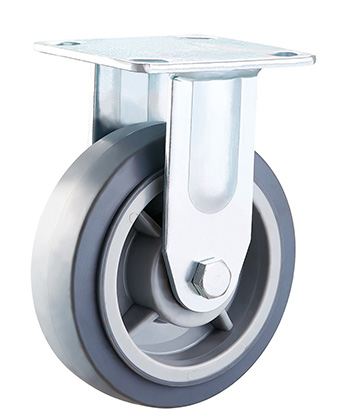 Heavy Duty Thermoplastic Rubber Caster with poly core 