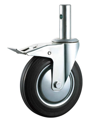 Scaffolding Rubber Caster with steel core