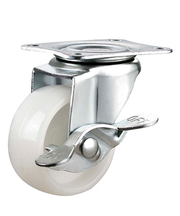 Light Duty White PP Caster