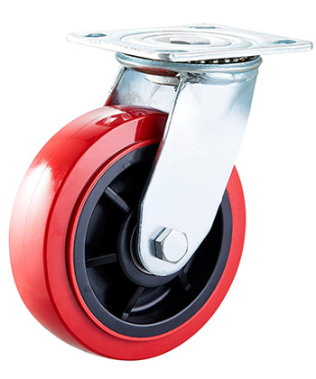 Heavy Duty Polyurethane Caster with Poly Core