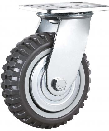 Heavy Duty Polyurethane Caster with Steel Cover