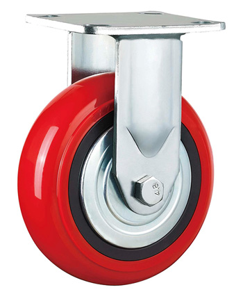 Heavy Duty Polyurethane Caster with Steel Cover