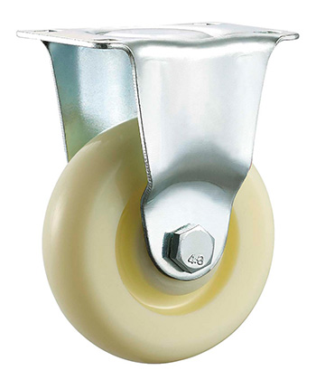 Medium-duty Polyolefin Caster with plate