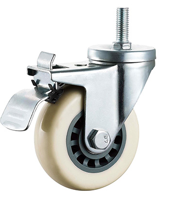 Medium-duty Plastic Caster 