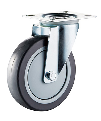 TPR Caster with PP core,ball bearing