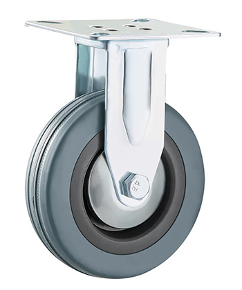 Grey Rubber Non-marking Caster 