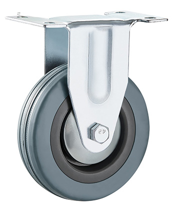 Grey Rubber Non-marking Caster  