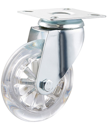 Light Duty Transparent Caster 