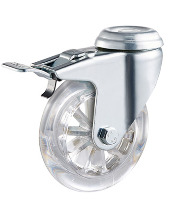 Light Duty Transparent Caster   
