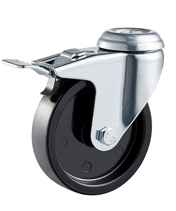 Light Duty Black PP Caster  