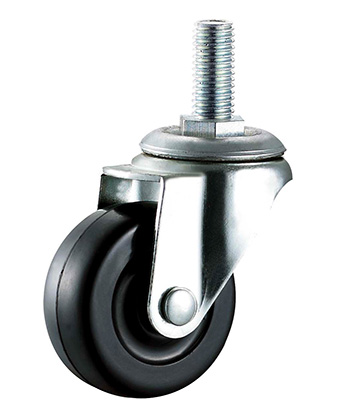 Light Duty Black Rubber Caster    
