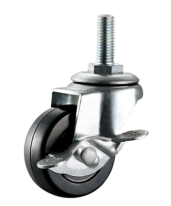Light Duty Black Rubber Caster    