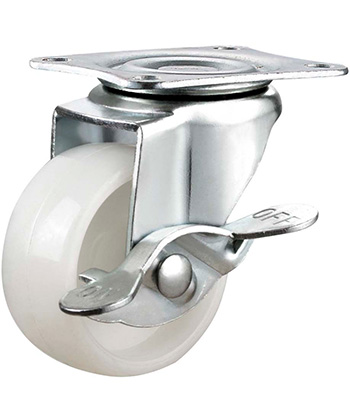 Light Duty White PP Caster