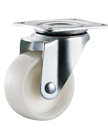 Light Duty White PP Caster 
