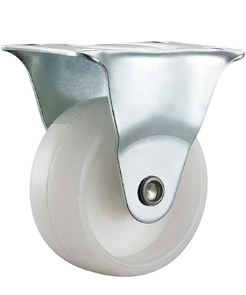 Light Duty White PP Caster 