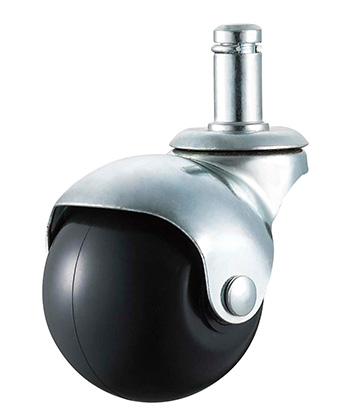 Furniture Caster with Rubber/Plastic Wheel 40mm/50mm
