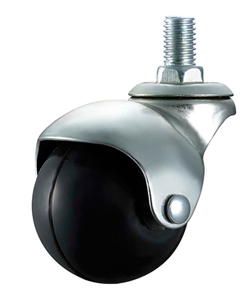 Furniture Caster with Rubber/Plastic Wheel 40mm/50mm 