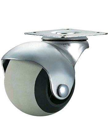 Furniture Caster with TPR/Plastic Wheel 40mm/50mm