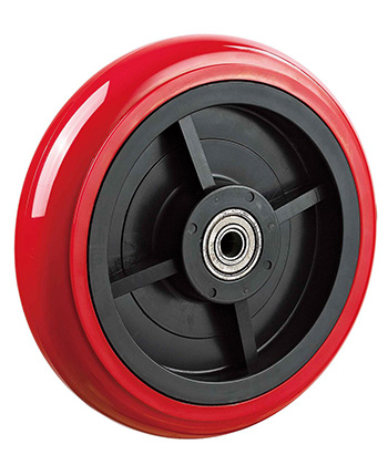 Heavy Duty PU Wheel with Poly core 100mm-200mm