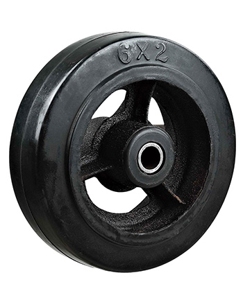 Heavy Duty Cast Iron Core PU Wheel 100mm-200mm