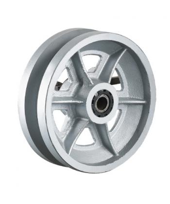 Heavy Duty Cast Iron V-Grooved Wheel 150mm/200mm