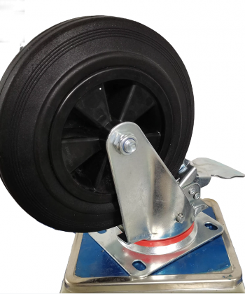 waste & garbage dumpster caster, wheels, & accessories